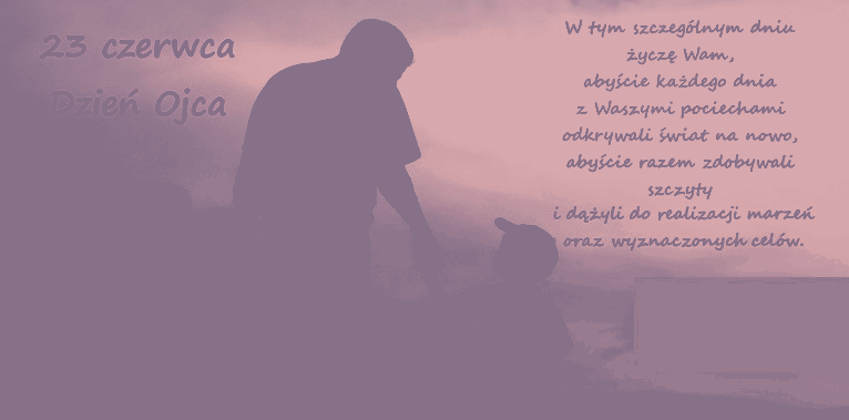 Dzieci składają życzenia ukochanemu tacie